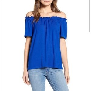 Gibson off the shoulder tee from Nordstrom, size small